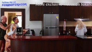 Surprise Anal Creampie Near Mother in Law’s Breakfast Cooking mXm.SEX homemade episode ass fucking law