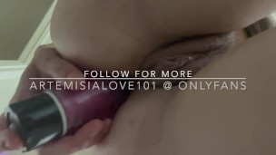 Artemisia Love’s Ass Stuffing on OnlyFans (Artemisialove101) mXm.SEX homemade take Love can’t stop