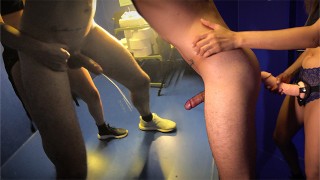 Erotic Pegging Scene: She Fucks Him with a Huge Strapon for a Prostate Orgasm mXm.SEX homemade cut Most